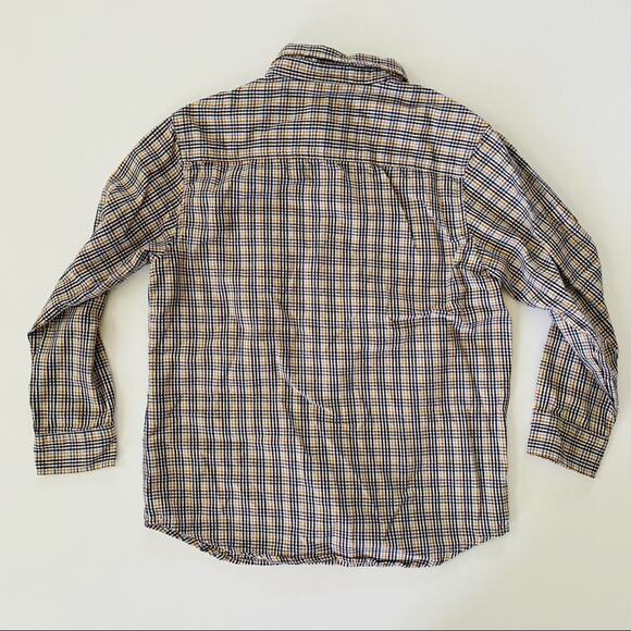 Peek | Fall Plaid button Down Casual Shirt GUC XL/10 - Picture 4 of 8